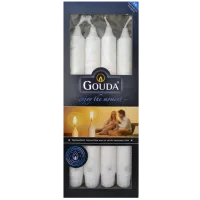 Gouda kroon kaarsen wit